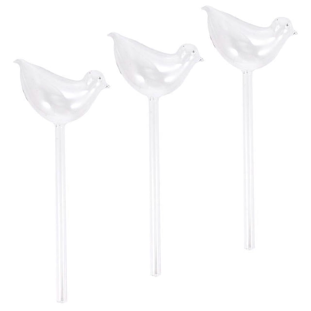 Glass Self Watering Globe Automatic Plant Watering Bulbs 3Pcs Pack