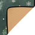 thumbnail image 3 of Yayeee Area Rugs for Living Room 5.2'x4' Non Slip Washable Bedroom Floor Carpet, Brown Christmas Gingerbread, 3 of 5