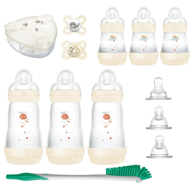 Set de regalo MAM Baby's First 0+ Months con biberones anticólicos