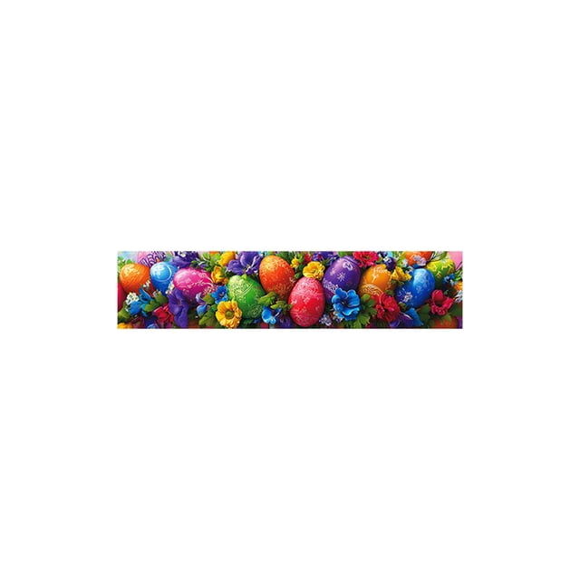 zhangmingg Easter Decorative Banner Heartfelt Celebration Party Sign for Home Festive Spring Holiday
