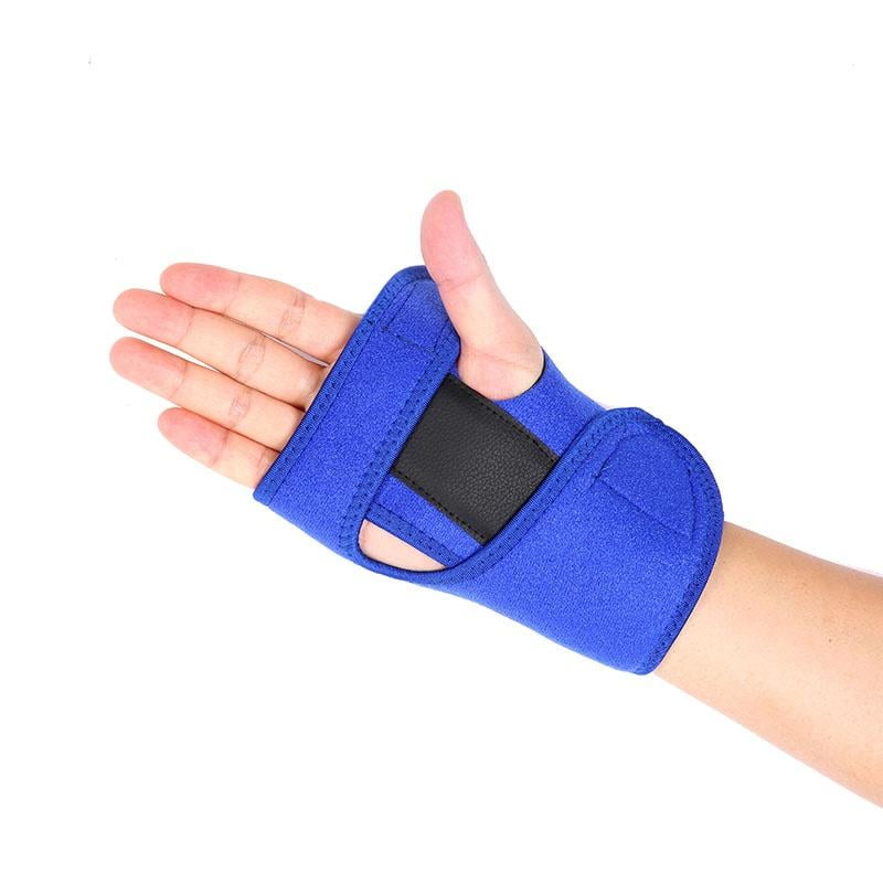 Zonghan Outdoor Sports Steel Plate Wrist Brace Black And Gray With One Right Hand