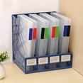 thumbnail image 4 of A4 Transparent Storage Box Clear Plastic Document Paper Filing Case, File Box for Office Home and School Organization Office&Craft&Stationery, 4 of 7