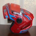 thumbnail image 1 of ziyahi Flip up Modular Full Face Motorcycle Helmet Street Motocross One Size Adult Red, 1 of 9