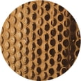 thumbnail image 1 of Ahgly Company Machine Washable Indoor Square Transitional Orange Area Rugs, 3' Square, 1 of 7