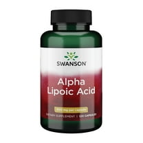 Swanson Alpha Lipoic Acid Health Supplement 300 mg 120 Capsules