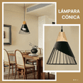 thumbnail image 3 of Modernas Lámparas Colgantes De Techo De Cocina Ajustable Xtellar negro, 3 of 3