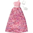 thumbnail image 1 of Barbie – Tenue complète – Robe rose à une épaule, 1 of 1