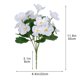 thumbnail image 3 of Flor de imitación para decoración del hogar, boda, flores artificiales de pared., 3 of 5