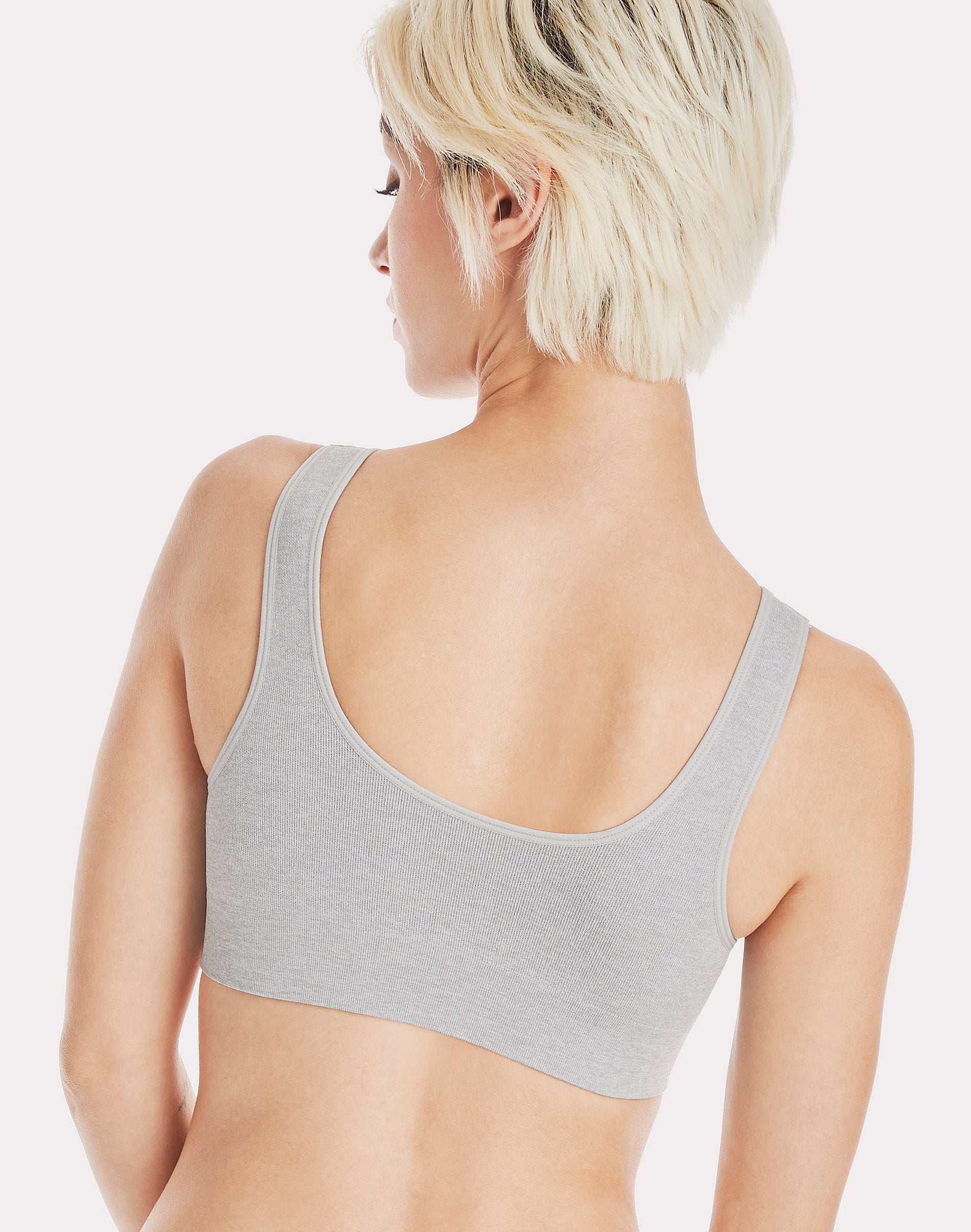 HanesBralette Comfort Flex Fit Women's Wireless Bra Seamless Wide Strap MHG196