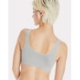 thumbnail image 2 of HanesBralette Comfort Flex Fit Women's Wireless Bra Seamless Wide Strap MHG196, 2 of 7
