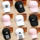 thumbnail image 2 of SX3i Moda Unisex Gorra De Béisbol Hombres Y Mujeres Doblar Aleros Ajustable Pareja Hip Hop Sombrero SWSE, 2 of 4