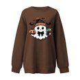 thumbnail image 4 of Amzcrzy Chandails en Molleton pour Femmes Halloween Chandail en Molleton Mode Imprimé Ample Manches Longues Blouse Col Rond Chandails en Molleton Sans Capuche Chandails en Molleton pour Femmes Chandails en Molleton et Chandails à Capuchon TG, 4 of 4