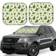 thumbnail image 1 of Balery Green Avocado Parasol para parabrisas de coche de 2 piezas | Parasol plegable para parabrisas delantero de coche para la mayoría de sedanes-Small, 1 of 6