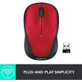 thumbnail image 5 of Logitech M235 Wireless Mouse Red, 5 of 9