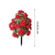 thumbnail image 3 of Flores artificiales, flores falsas, flores artificiales, decoración de flores simuladas, flor de manzano silvestre, plantación en el suelo, patio, maceta con clavo de tierra, geranio, decoración de su, 3 of 6