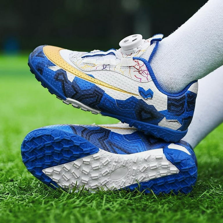 Kids Turf Soccer Cleats Shoes Boys Girls Indoor Soccer Shoes Lightweight Football Cleats Little Kid Big Kid Walmart