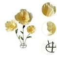 thumbnail image 6 of Sharprepublic Wedding Giant Flowers for Decoration with Standing Base for Birthday Parties Light Yellow, 6 of 8