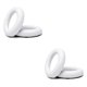 thumbnail image 4 of Seitruly 1 par de almohadillas para los oídos, almohadillas para los oídos con cancelación de ruido, auriculares cómodos destinados a blanco 2piezas, 4 of 6