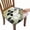 Green, variant on CHENjy Dining Chair Covers, Stretch Printed Slipcover with Polyester Spandex, Removable Washable Seat Protector for Kitchen Room, Red