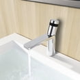 thumbnail image 2 of EZANDA Single-Hole Single-handle Bathroom Faucet with Drain Assembly,Polished Chrome, 2 of 8
