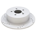thumbnail image 5 of TRQ Rear Metallic Brake Pad & Performance Drilled Slotted Rotor Kit w/Chemicals BKA17577 Fits select: 2005-2007 SUBARU LEGACY, 2008-2009 SUBARU OUTBACK, 5 of 6
