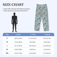 thumbnail image 6 of Kdxio Animal Dog Print Men's Sleep Pajama Pant Lounge Pants with Pockets, 6 of 8