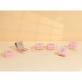 thumbnail image 7 of Unique Bargains Mini PU Leather Jewelry Box with Mirror Pink Letter A, 7 of 7