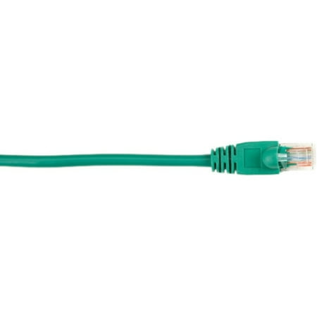 Black 5 Strand Black Box CAT5EPC-005-GN Black Box CAT5e Value Line Patch Cable, Stranded, Green, 5-ft. (1.5-m) - Category 5e for Network Device - Patch Cable - 5 ft - 1 x RJ-45 Male Network - 1 x RJ-45 Male Network ()