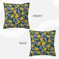 thumbnail image 3 of ZICANCN Cartoon Daisy Yellow Throw Pillow Covers, Bed Couch Sofa Knit Decorative Pillow Covers for Living Room Farmhouse, 18"x18", 3 of 8
