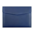 thumbnail image 1 of A4 Leather Document Folder Simple Business Snap Button Thickened Large Storage Bag And Efficient For, 1 of 9