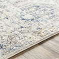 thumbnail image 5 of Mark&Day Area Rugs, 2x3 Geelbroek Traditional Bright Blue Area Rug, Navy Grey Beige Carpet for Living Room, Bedroom or Kitchen (2' x 2'11"), 5 of 7
