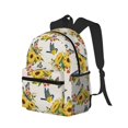 thumbnail image 6 of Wukai Bird Sunflowers Versatile Backpack:Spacious,Organized,Comfortable,Ideal for Travel and Everyday Use with Multiple Pockets and Padded Straps, 6 of 8