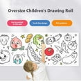 thumbnail image 3 of Children's Drawing Roll,Coloring Paper Roll for Kids,Coloring Paper Roll DIY Painting Color Filling Paper,Children's Drawing Roll Sticky Drawing Art Paper Crafts,Ideal Gift for Kids Birthday, 3 of 7