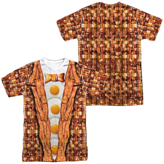 Breakfast Suit (Front - Back Print) - Short Sleeve Shirt - X-Large