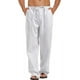 thumbnail image 1 of Pantalones De Algodón Y Lino Para Hombre, Playa, Yoga, 1 of 7