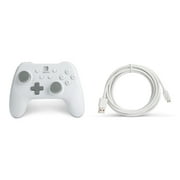 Nintendo Switch White Wired Controller