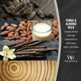 thumbnail image 2 of Woodwick Large Hourglass Candle, Tonka & Almond Milk, 21.5 oz, 2 of 7