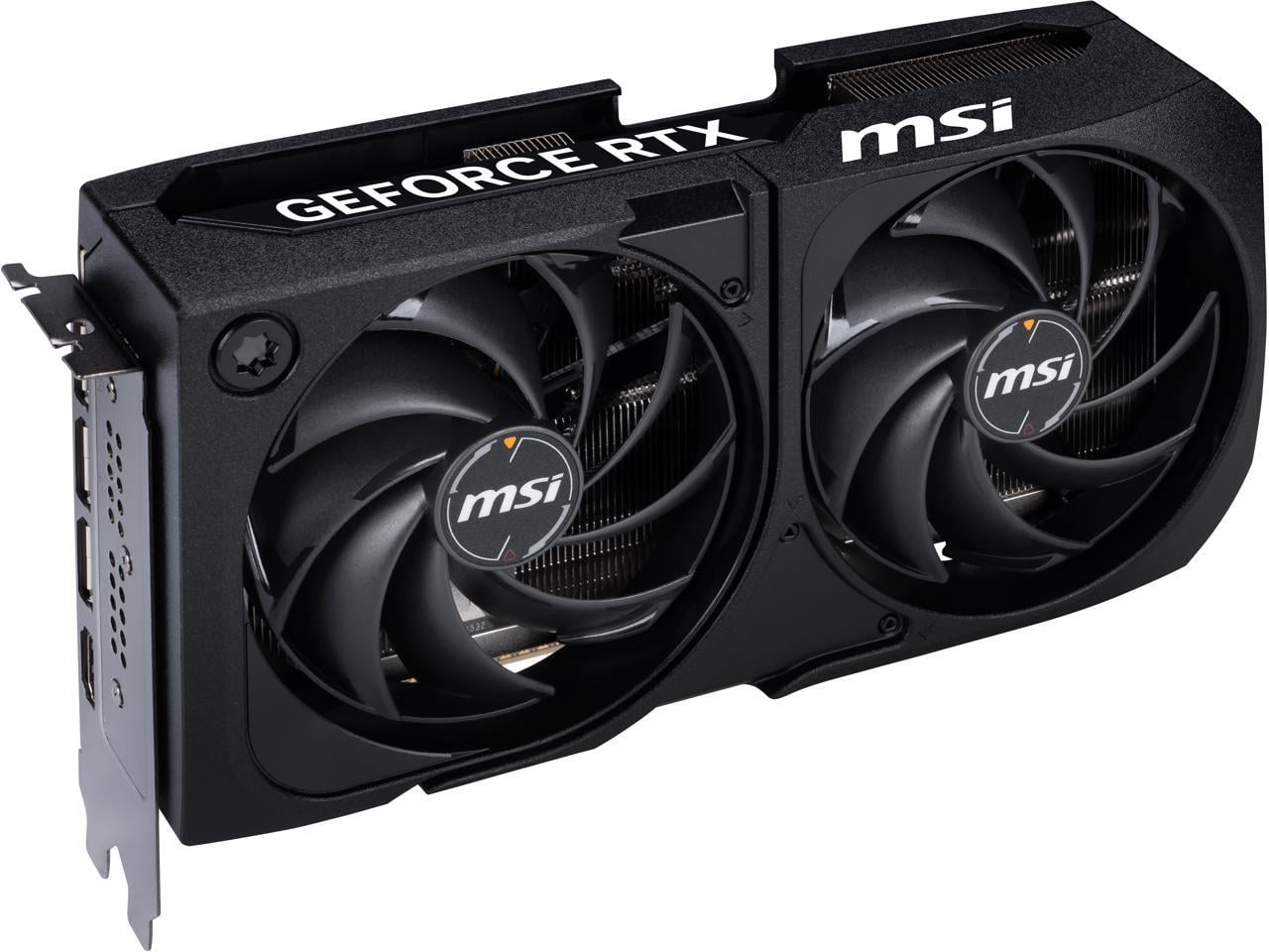 MSI GeForce RTX 5070 12G SHADOW 2X OC Graphics Card, 12GB GDDR7, DPx3, HDMIx1, DLSS 4