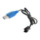 thumbnail image 3 of Cable de carga USB de 3,7 V, Cable de carga para RC, piezas de cuadricóptero, conector de repuesto, Cable de carga para Puerto SM de 37 V Hugo carga de helicóptero rc, 3 of 9