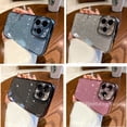 thumbnail image 4 of Funda De Teléfono Con Purpurina Para Mujer , compatible Con IPhone 11 , 12 , 13 Pro X XS XR Max 7 8 Plus , Protección De Lentes De Ojos, 4 of 4