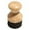 Beige, variante sur Hearth & Gear Applicateur de Cire à l'Huile Planche à Découper Applicateur de Cire à l'Huile Manche en Bois de Qualité Alimentaire Applicateur Éponge pour la Maison Éplucheur de Chou Déchiqueteur Brosse Alimentaire de Cuisine Arrosage Brosse à Huile en Silicone pour la Cuisson