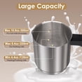 thumbnail image 4 of VIPDIGI Milk Frother, 16.9 OZ Milk Frother and Steamer, 4 in 1 Electric Milk Frother Dishwasher Safe Durable Silent Frother for Coffee Hot and Cold F, 4 of 8