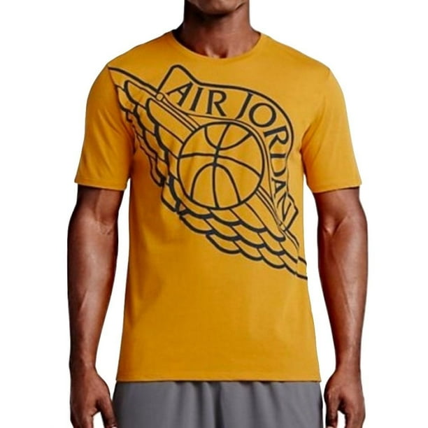 pink and yellow jordan shirt