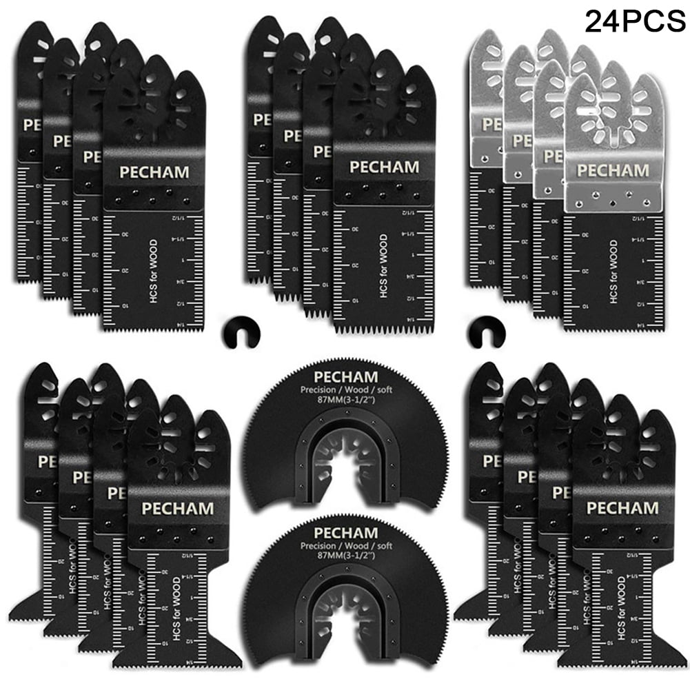Details about   10pcs Universal 34mm Oscillating Multi Tool Saw Blades Carbon Steel Cutter DIY 