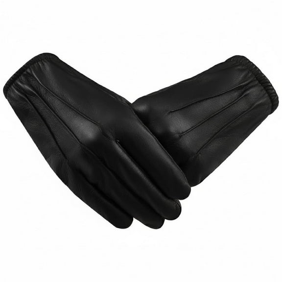 Genuine Leather Low Cut Police Gloves, Driving Gloves, Search Gloves, Parade Gloves For Men