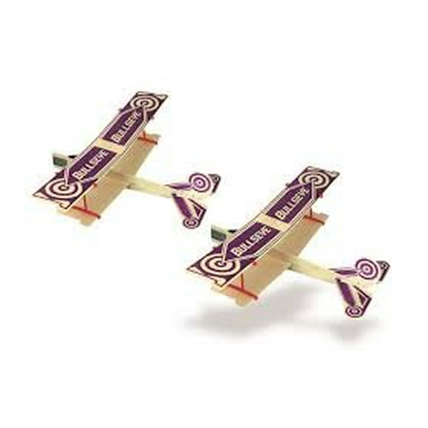Jetfire Glider Balsa Wood Airplane Kits by Guillows Bullseye Biplane