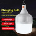 thumbnail image 2 of Kajiali LED rechargeable bulb night market stall outdoor camping artifact household power outage super bright rain proof rechargeable emergency light, 2 of 7