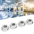 thumbnail image 1 of 304 Stainless Steel Hex Flange Nut Set For Machinery Industries, 1 of 8