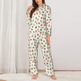 thumbnail image 2 of Sikiie Colorful Insect1 Pajamas for Women Set, Womens Pajama Sets, Lounge Sets for Women, 2pjs for Women-Small, 2 of 7