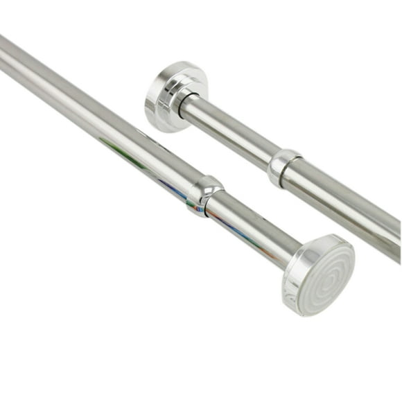 LOLIPPYY Spring Tension Curtain Rod Stainless Steel Curtain Support for Clinics 1Pcs